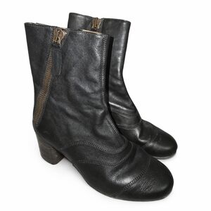 Chloé Black Leather Lexie Ankle Booties Womens Size EUR 35.5 M